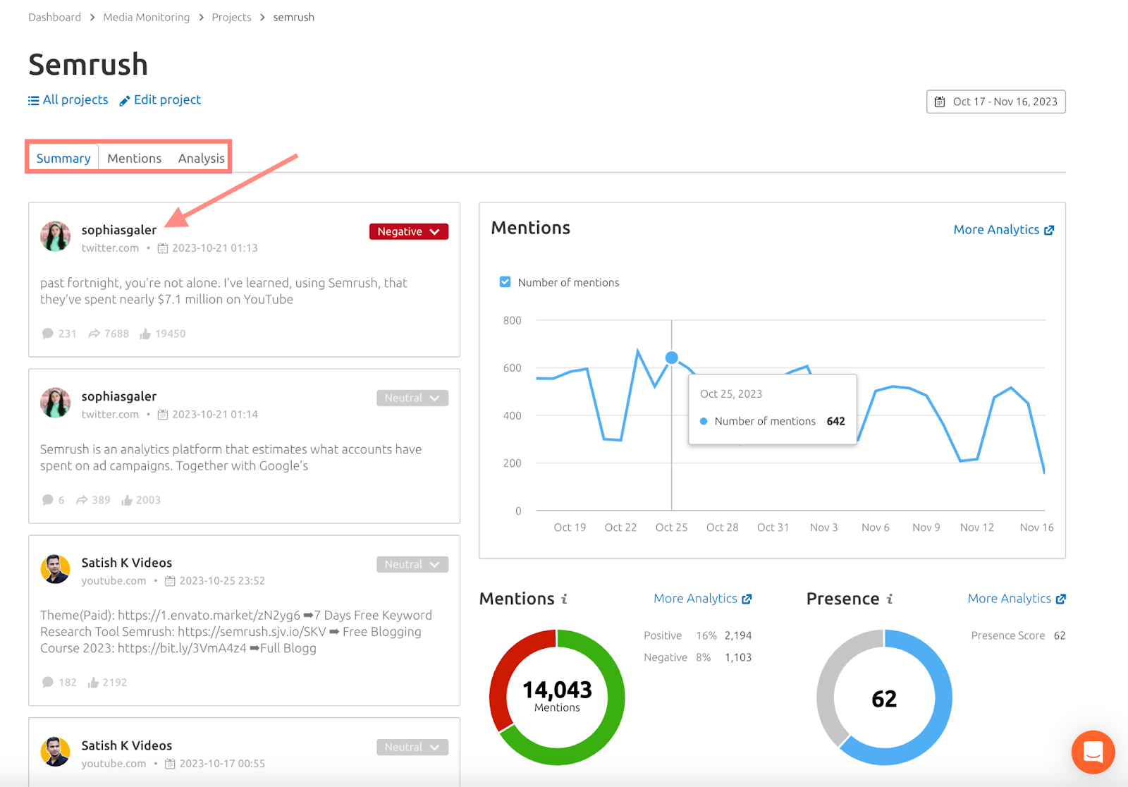 Image of Media Monitoring app